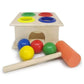 Wooden Hammer Ball Bench with Box Case Toy Set�