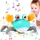 Cute Dancing Crab Toy with USB Rechargeable