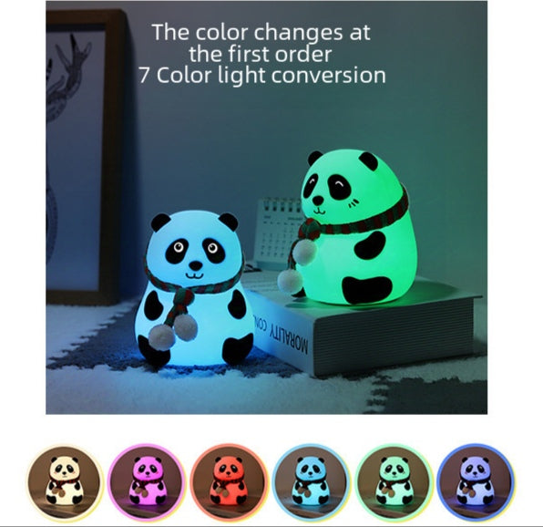 Silicon Lamp Panda