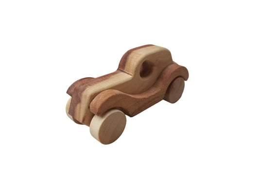 WOODEN VINATGE CAR