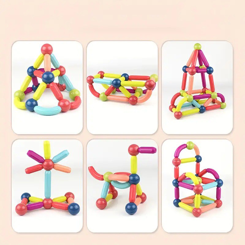 96PCS Magnetic Toy Set